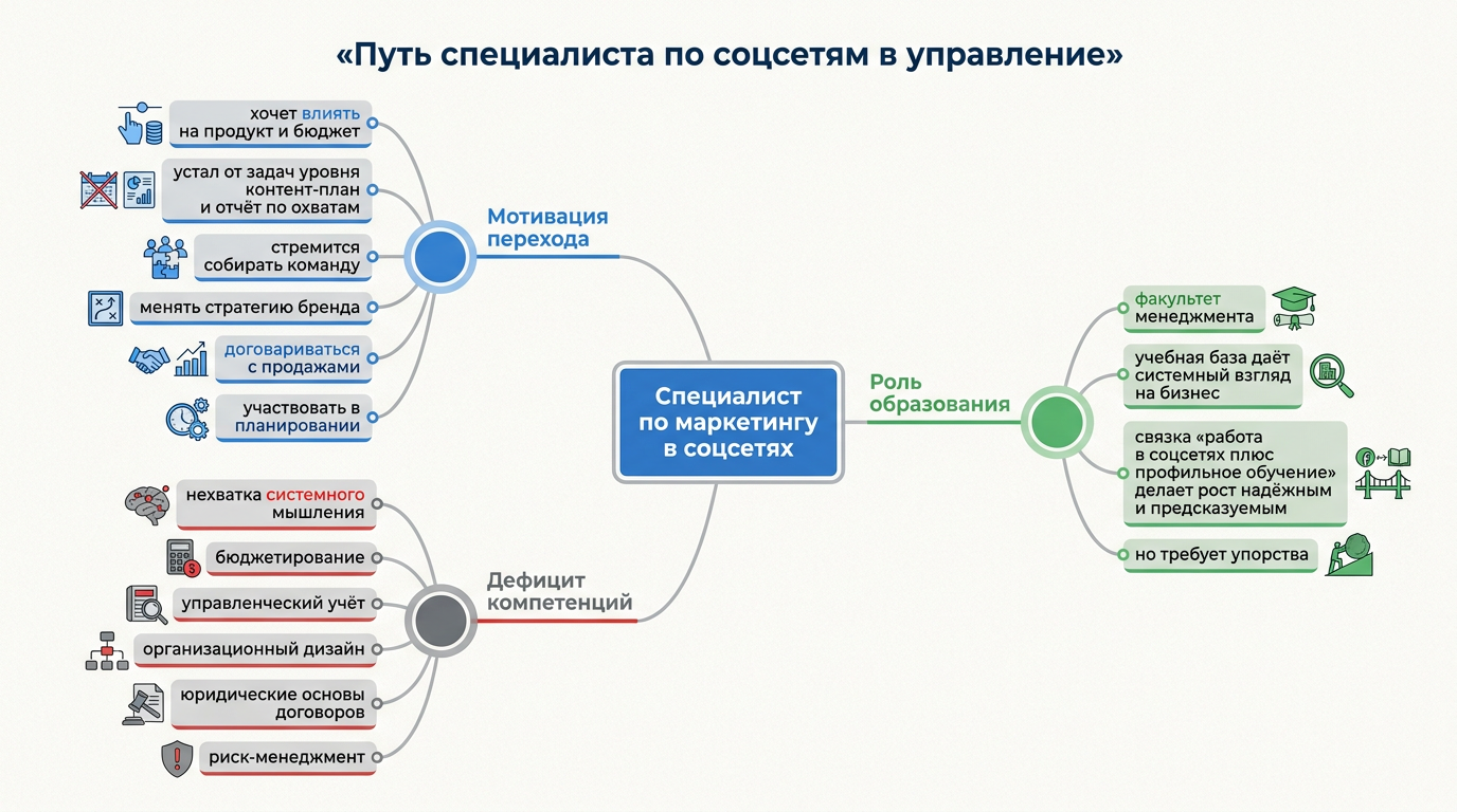 Путь специалиста по управлению